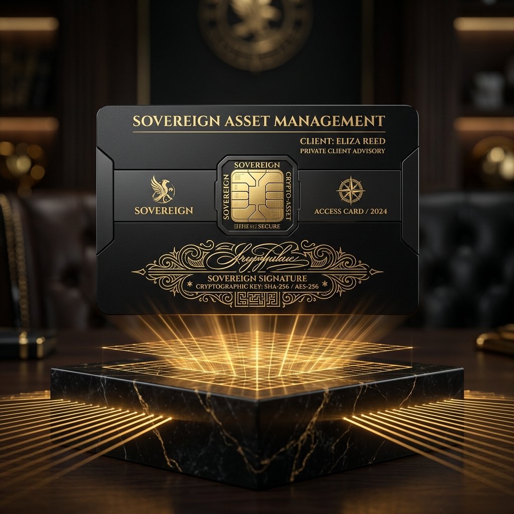 Sovereign Advisory Master Card Mockup